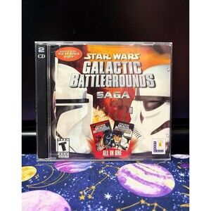 LucasArts Star Wars Galactic Battlegrounds Saga CD